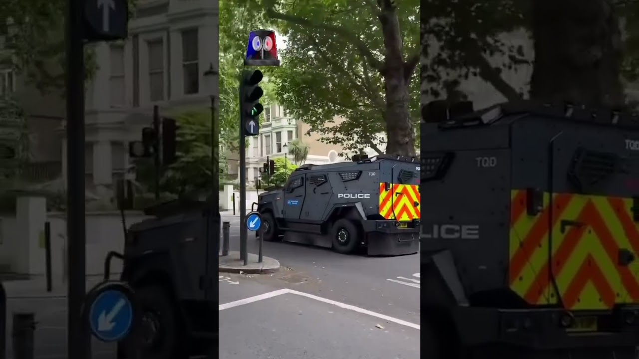 London Met Police&rsquo;s New SandCat armoured vehicles