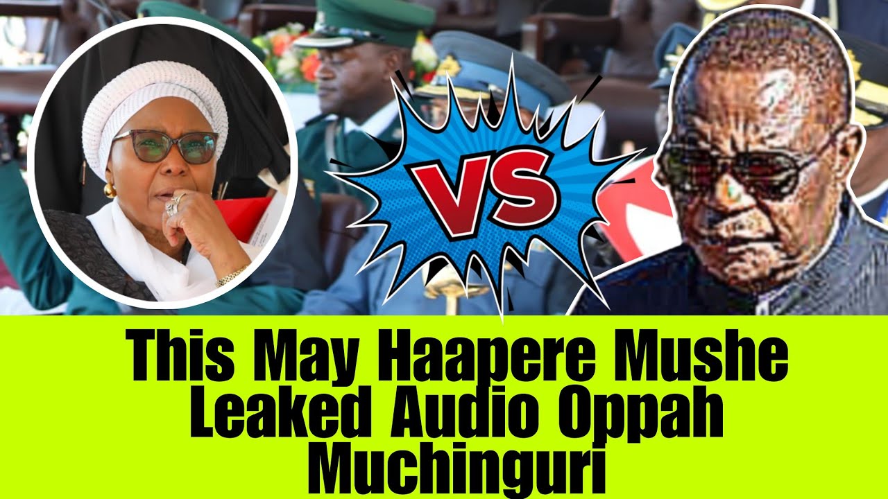 COUP | Leaked Audio Oppah Muchinguri achinyeya VP Chiwenga 
