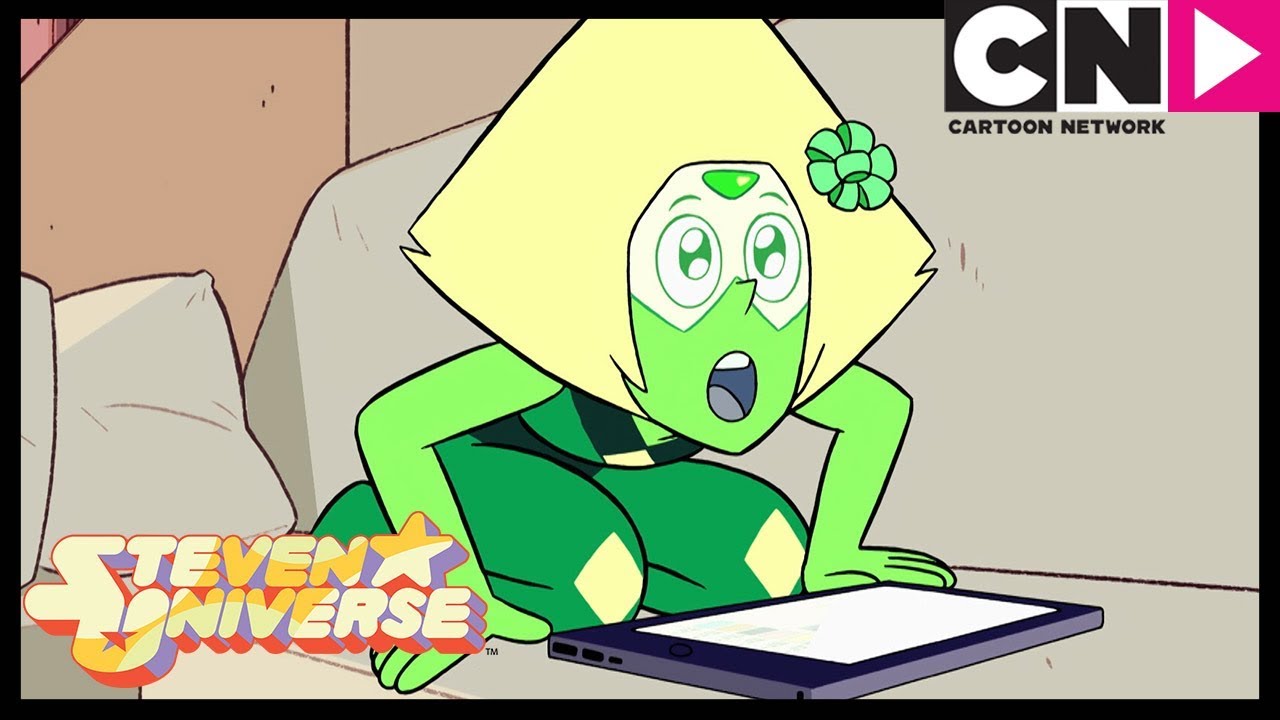 Steven Universe | Peridot Discovers The Internet | Too Short to Ride | Cartoon Network
