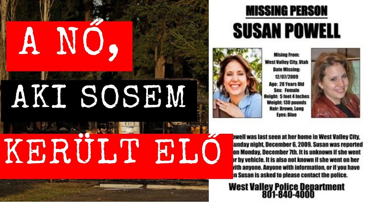 Susan Powell Megoldatlan REJTÉLYES ELTŰNÉSE