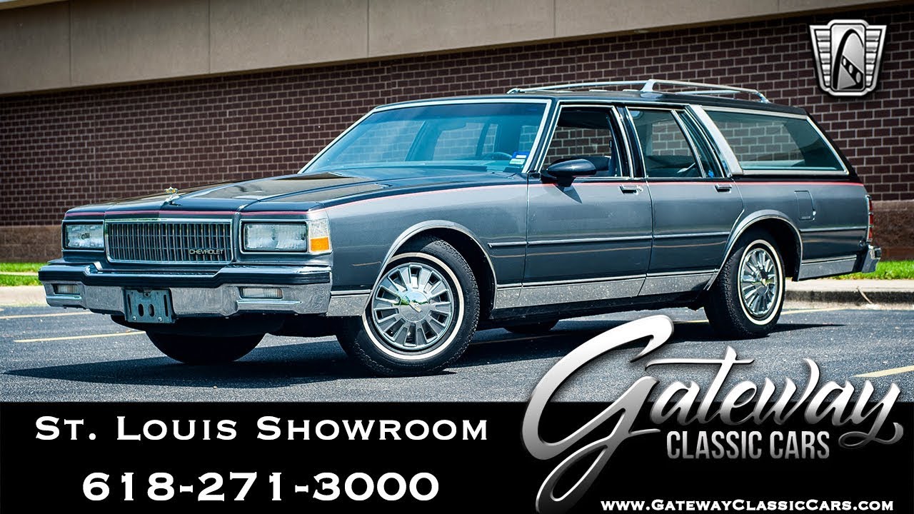 1989 Chevrolet Caprice Classic Wagon  Gateway Classic Cars St. Louis  #8085