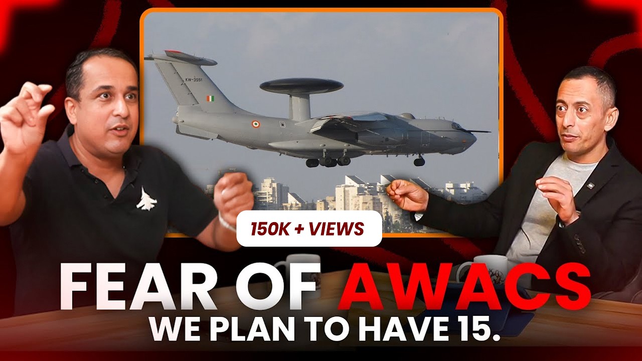 Fear of AWACS: We have 5 now but we're going to have 15 soon | Wing Commander Amit sathe |
