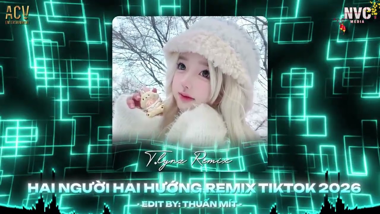 NHẠC TRẺ REMIX 2IN1 HAI NGƯỜI HAI HƯỚNG, NGÀY HAI TA SÁT VAI - NHẠC TRẺ REMIX HOT TREND TIK TOK 2026