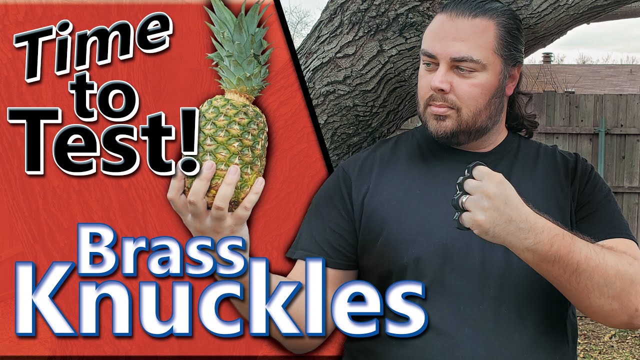 Brass Knuckle Test | Knuckle Duster Effectiveness
