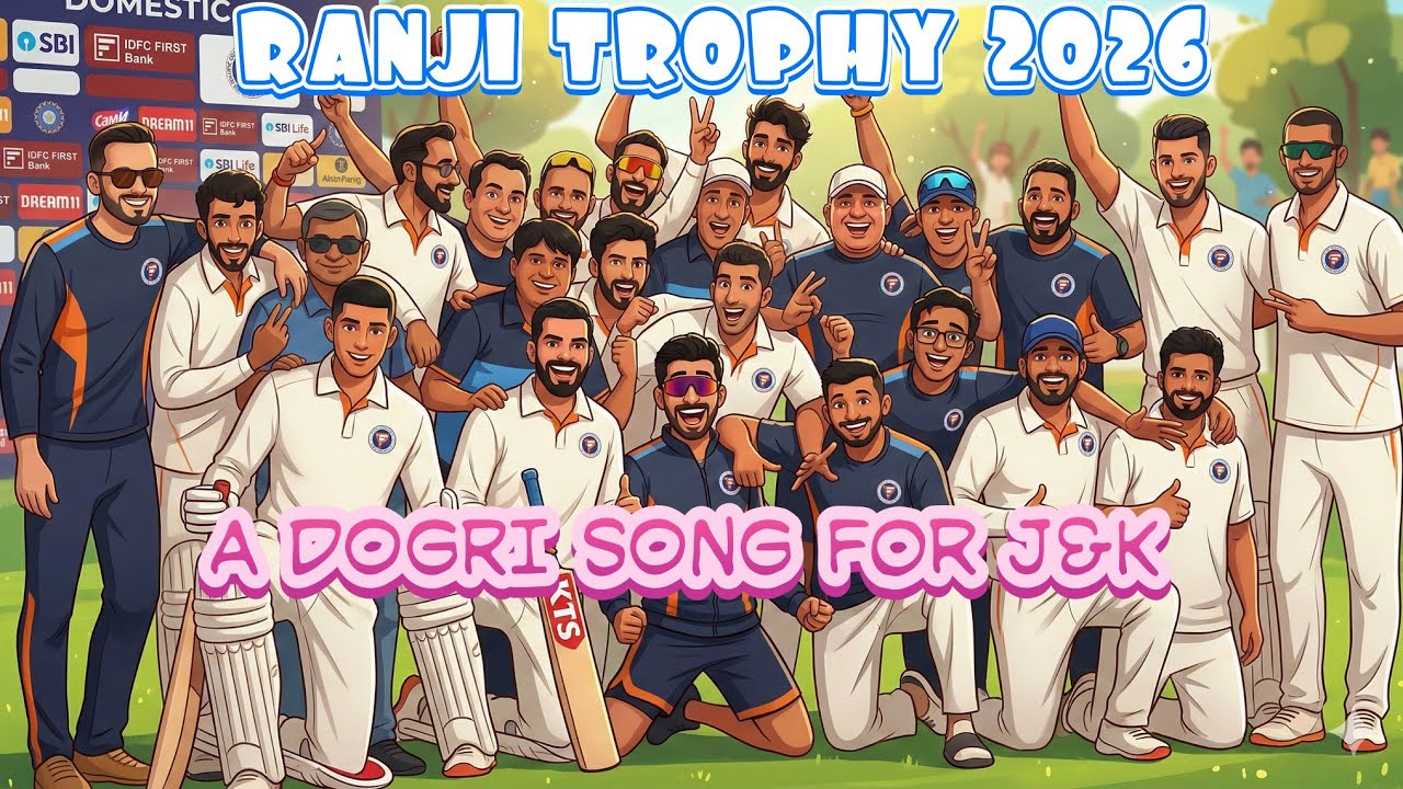 Ranji Trophy 2026 | Official Song | Cheer up Dogri Song for J&K Cricket team | Senti 