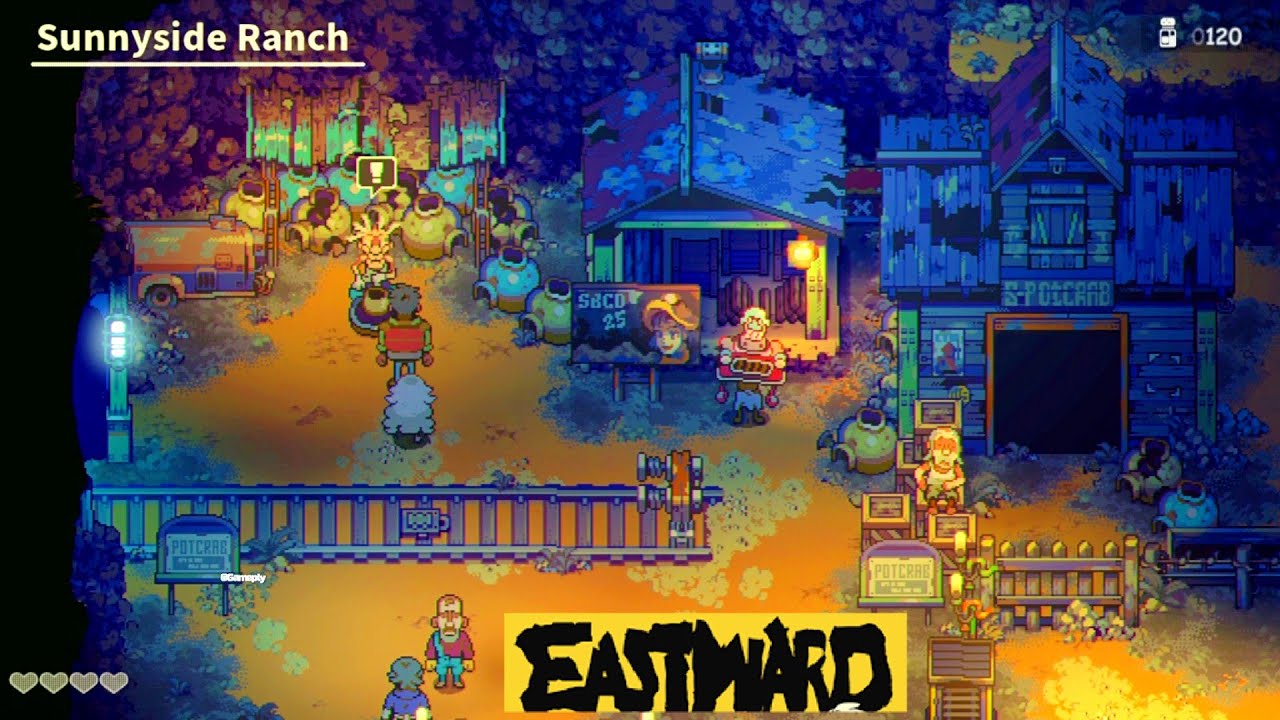 Eastward gameplay| Ending of Prologue 