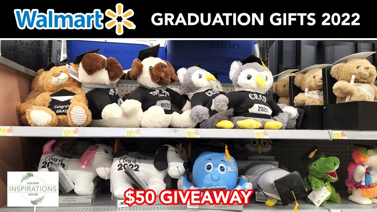 WALMART Graduation Decor 2022! SHOP WITH ME! $50 Giveaway!