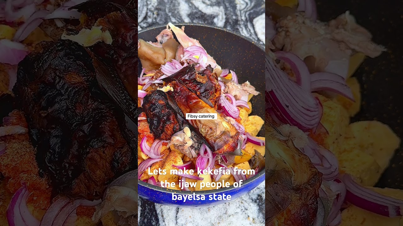 Kekefia is a Local dish from the ijaw people. #kekefia #foodie #food  #nigeriafood