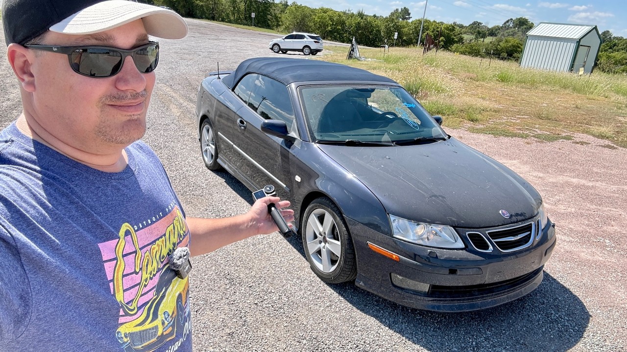 I Won a Hail Damaged Salvage Saab 9-3 Aero from IAA (NO HAIL DAMAGE) Insurance Fraud?