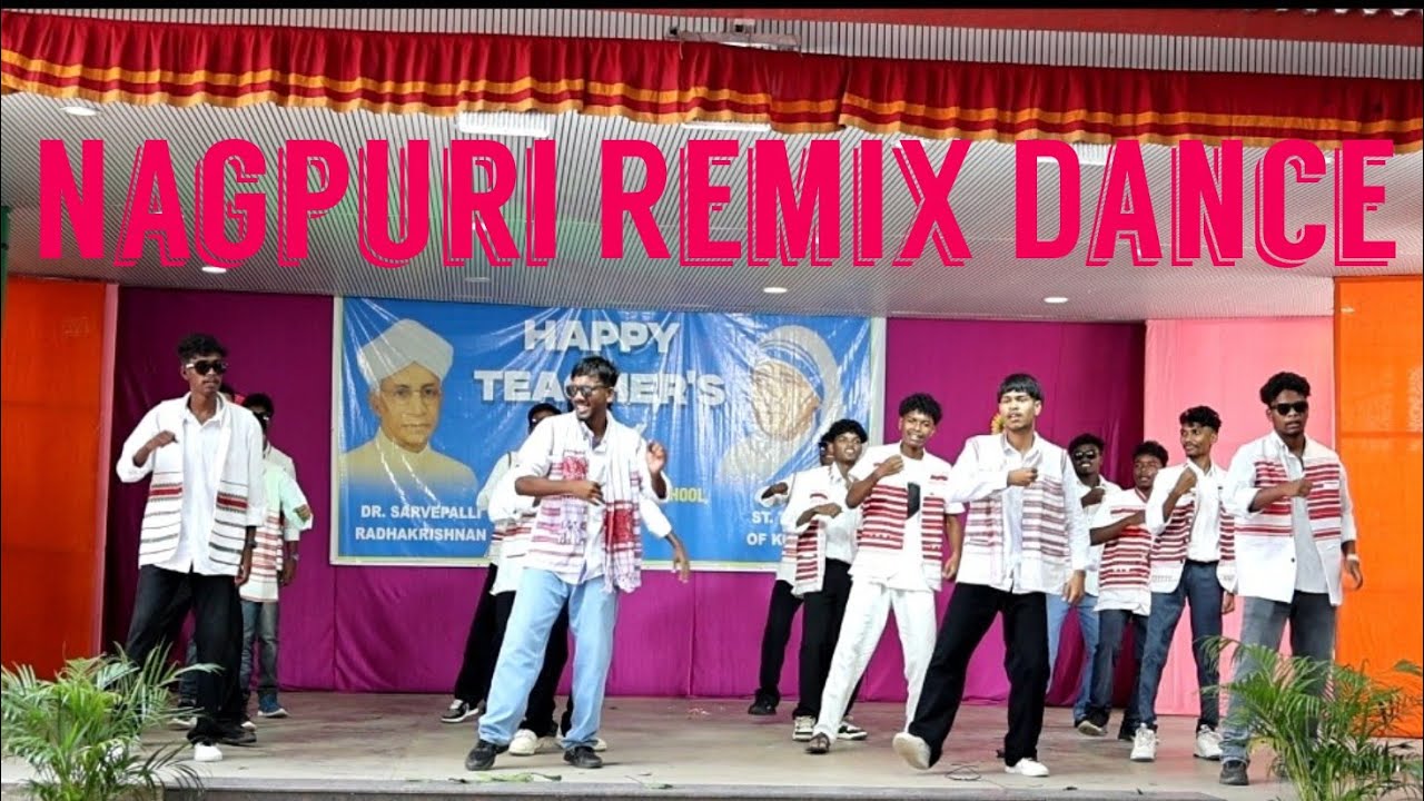 Nagpuri Remix Dance/  By St Patrick's 12th Class Girls and Boys 