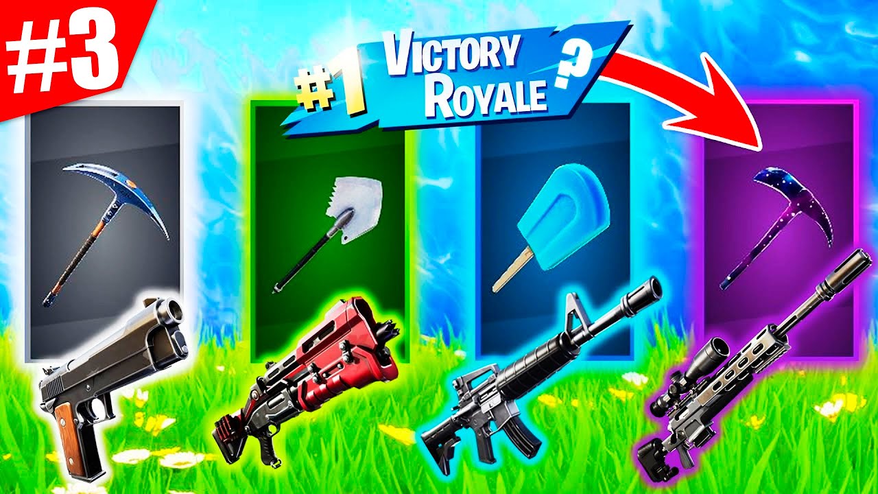 Fortnite MUT Random Pickaxe Päättää Aseet #3