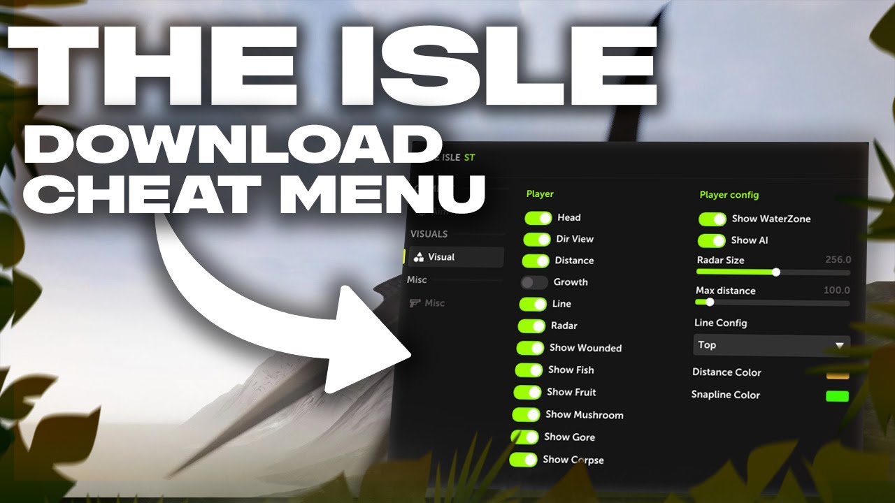 *UPDATED* The Isle Evrima - Cheat Menu | Many Various Functions | Free Download