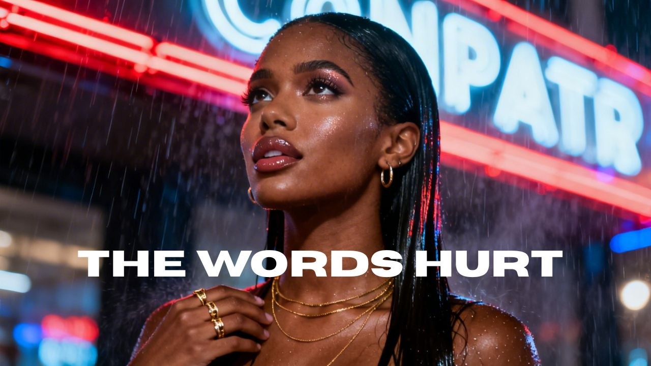 Hurt Me With Your Words 🌙 | When You Feel Everything | R&B Music for Her