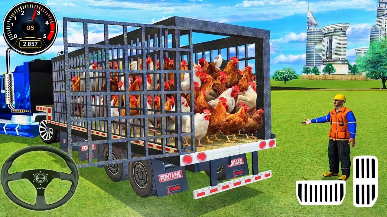 New Animal Cargo Truck 2026 - Farm Animal Truck Simulator - Android Gameplay