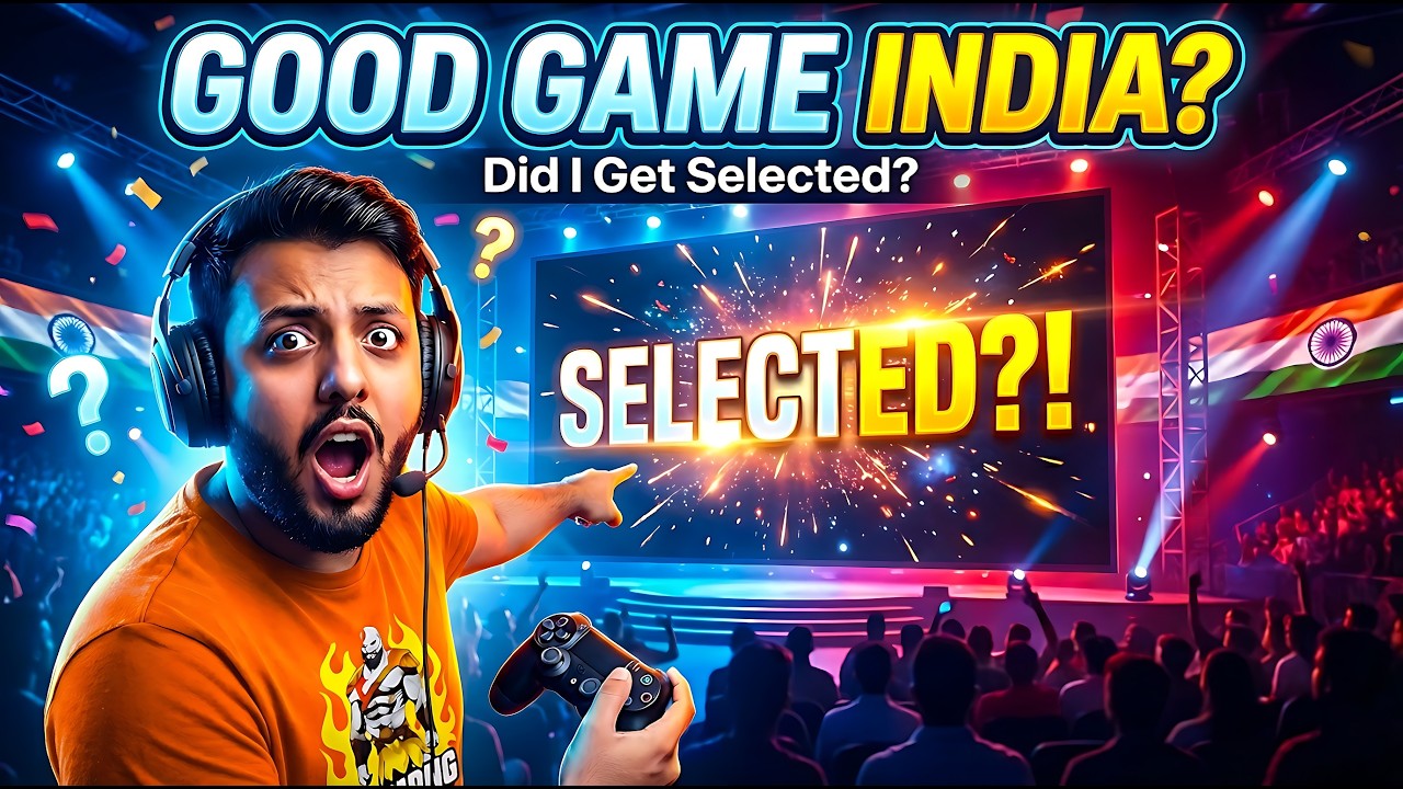 DID I GET SELECTED IN AUDITION ? GOOD GAME INDIA  VLOG @goodgametvshow