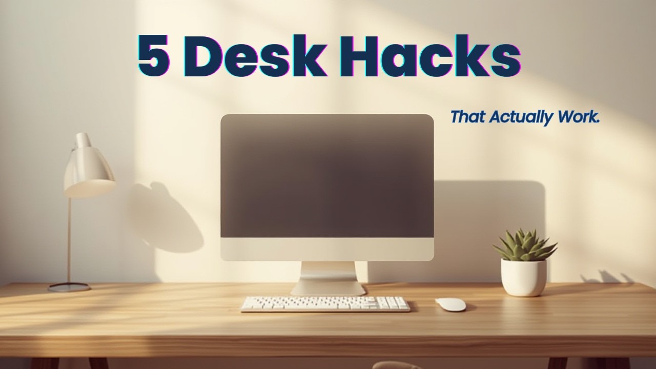 5 Desk Hacks That Work