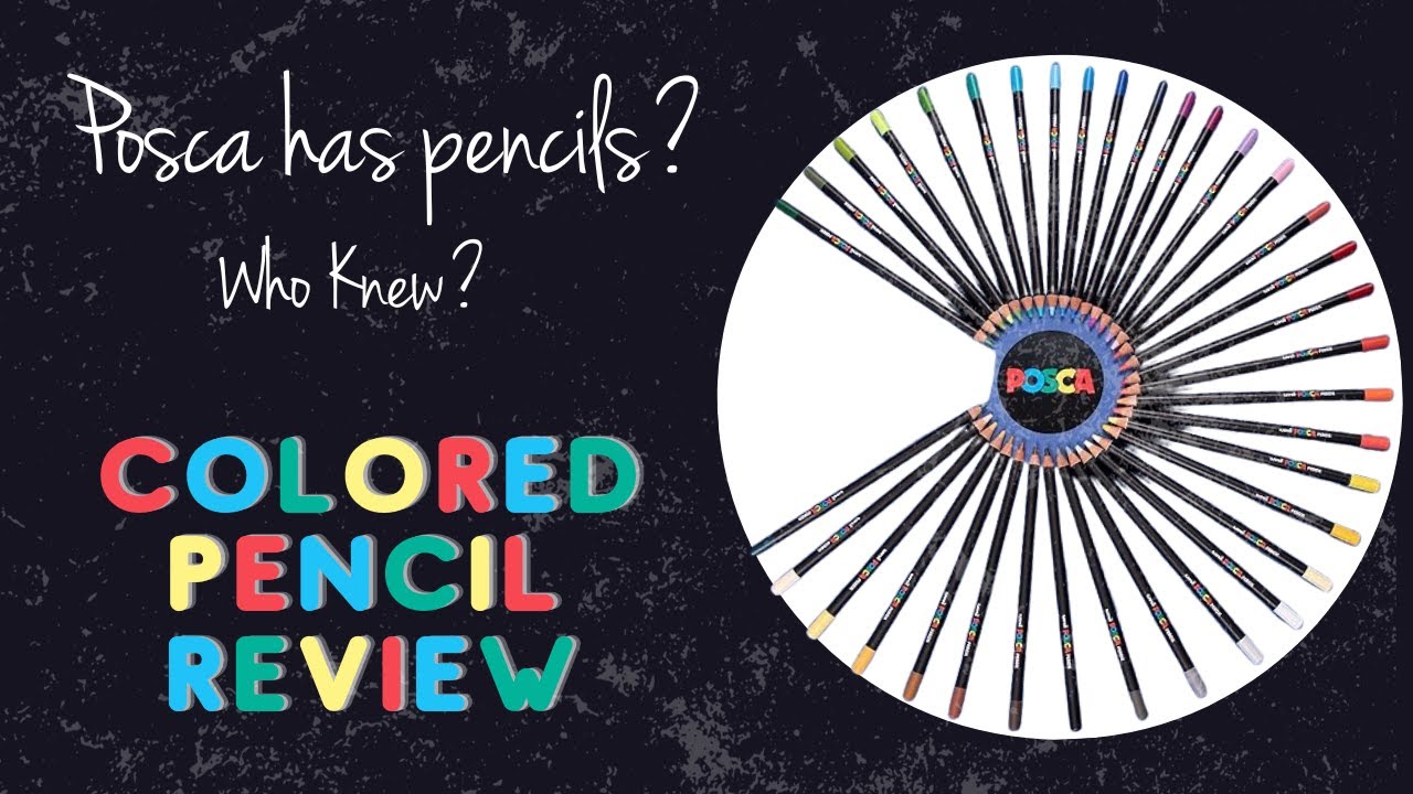Posca Colored Pencils review- Are they any good?