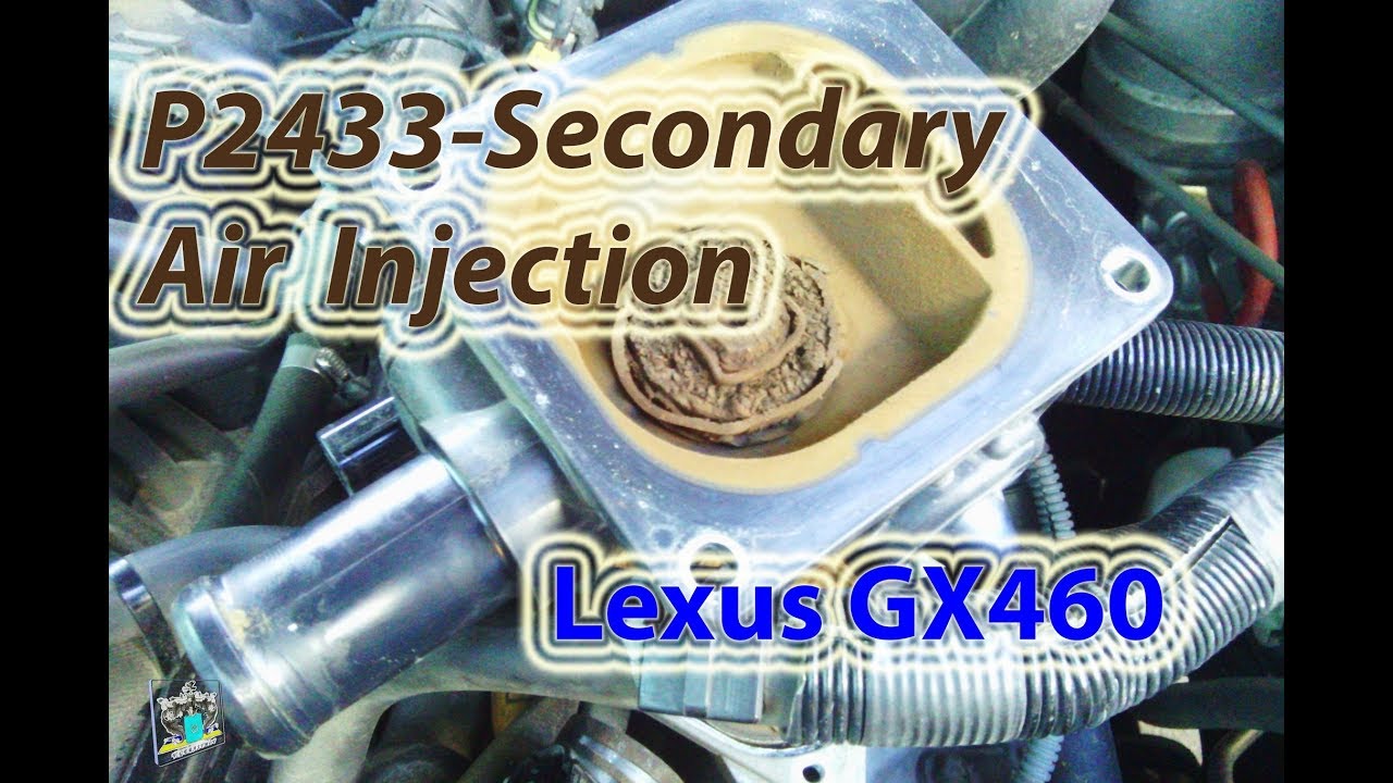 Ошибка P2433 Secondary Air Injection presure sensor high - Lexus GX460