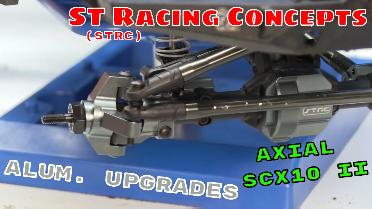 Axial SCX10 II - STRC Aluminum Upgrades Installation & Overview
