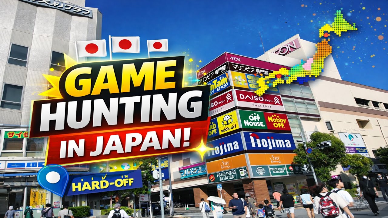 Japan Game Hunt #8 Hard-Off Chiba