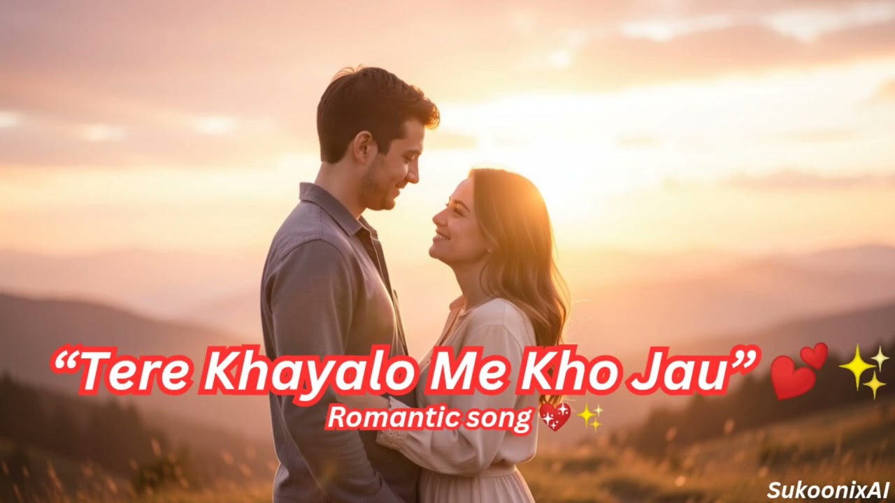 Tere Khayalo Mein Kho Jau ❤️ | AI Romantic Hindi Song 2026 | New Love Song | Romantic Song 