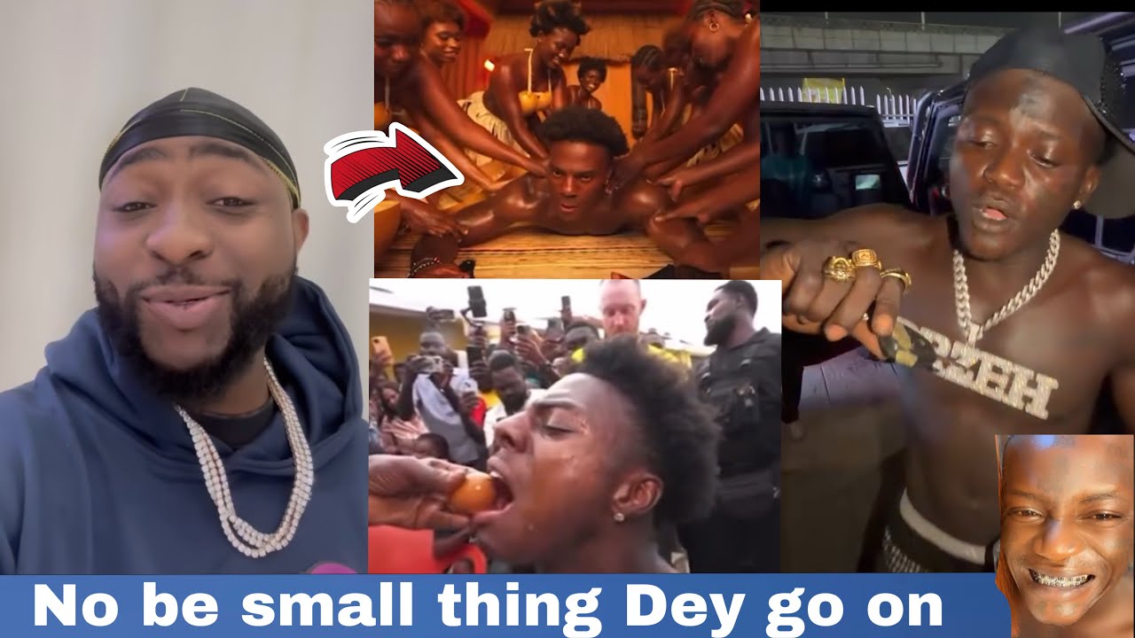 DAVIDO REACT TO ISHOWSPEED CHOP LIFE IN GHANA AS NAIJA WAS SHAME & PORTABLE DO HIM TEETH BUY G WAGON