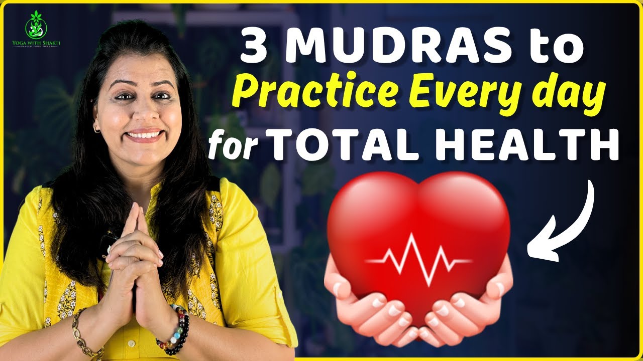 3 Powerful Yoga Mudras to Cure Chronic Diseases Naturally | Boost Lungs | Yoga Shakti