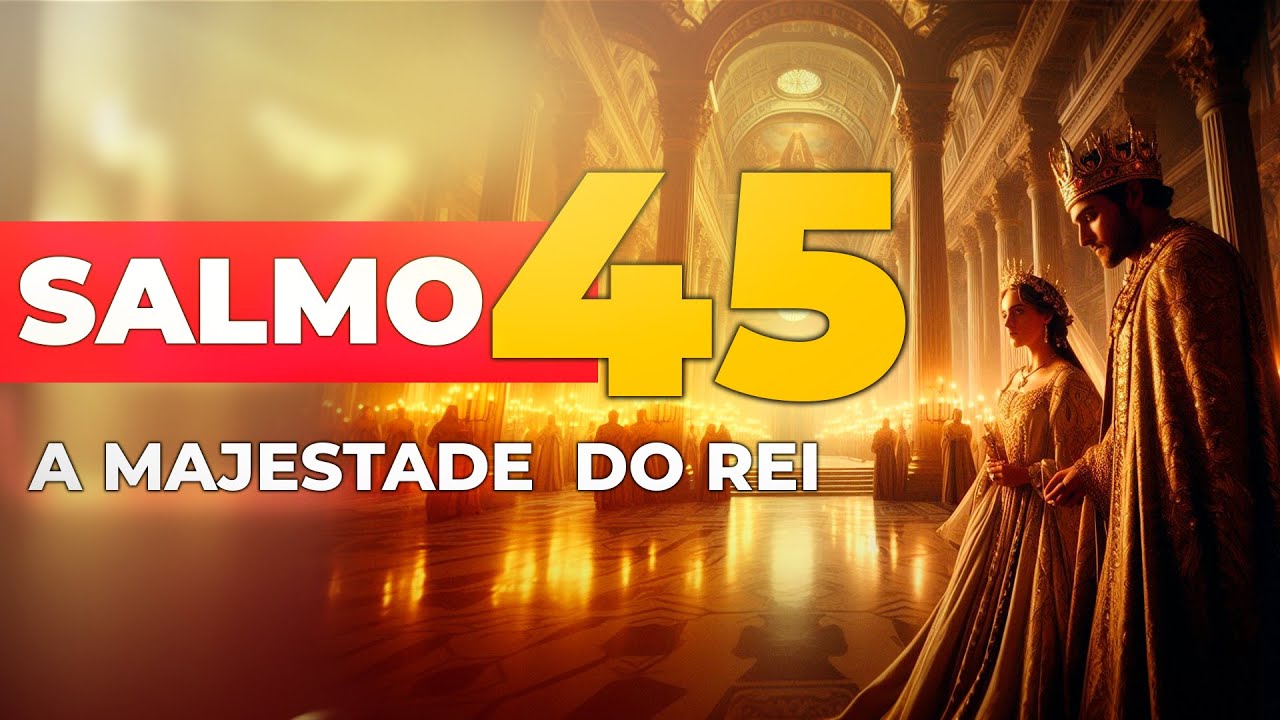 SALMO 45 - O REI  e asua noiva - Estudo bíblico devocional