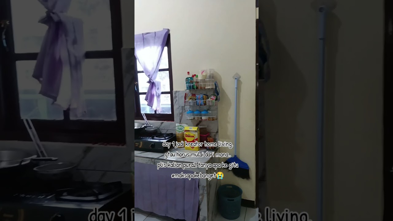 day 1 jadi kreator home living #kreatorpemula #homeliving #dailylife #kontenirt #fyp