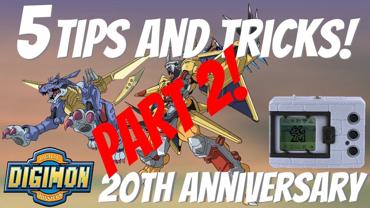 5 Tips and Tricks Digimon 20th anniversary VPet 2021 | Digimon 20th Anniversary Virtual Pet