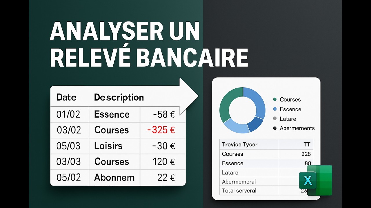 Analyse relevé bancaire