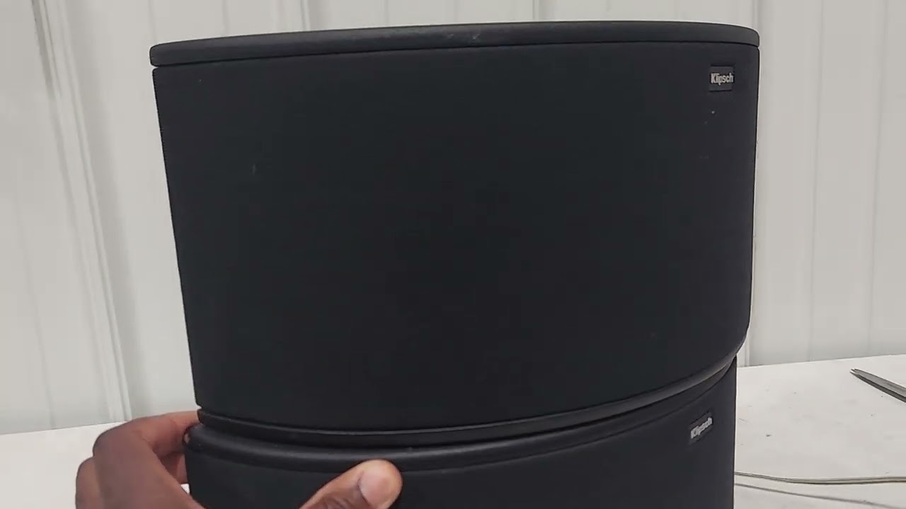 Klipsch Icon KS-14 8ohm 50W Bookshelf Curve Speakers Black