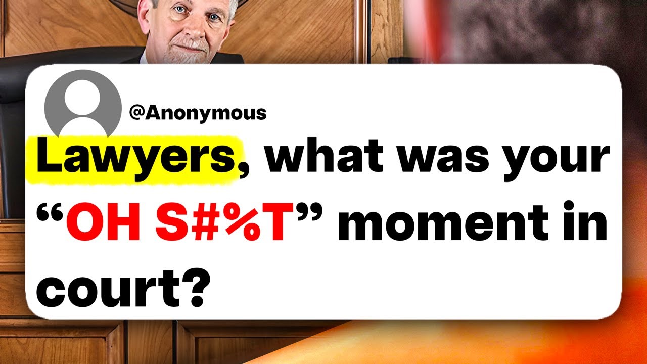 Lawyers, what was your 