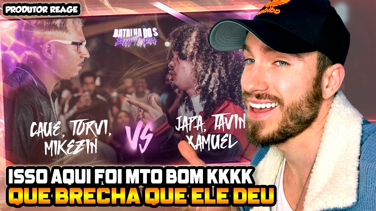 (KKKK AH NAO!!) PRODUTOR REAGE (GASTAC&Atilde;O🔥) XAMUEL, TAVIN e JAPA x MIKEZIN, TORVI e CAU&Ecirc;  (REACT)