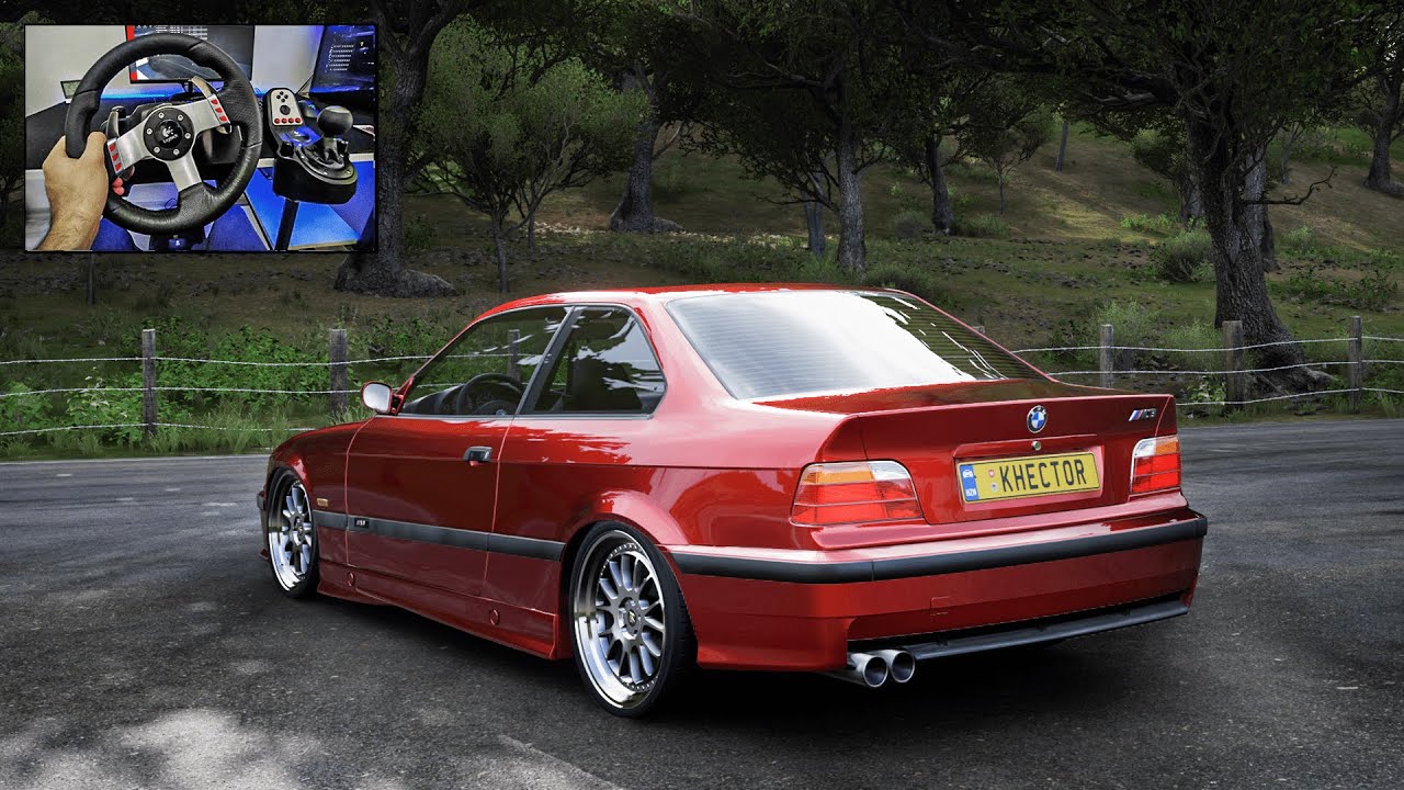 Forza Horizon 5 - BMW M3 E36 | Steering Wheel + Shifter Gameplay