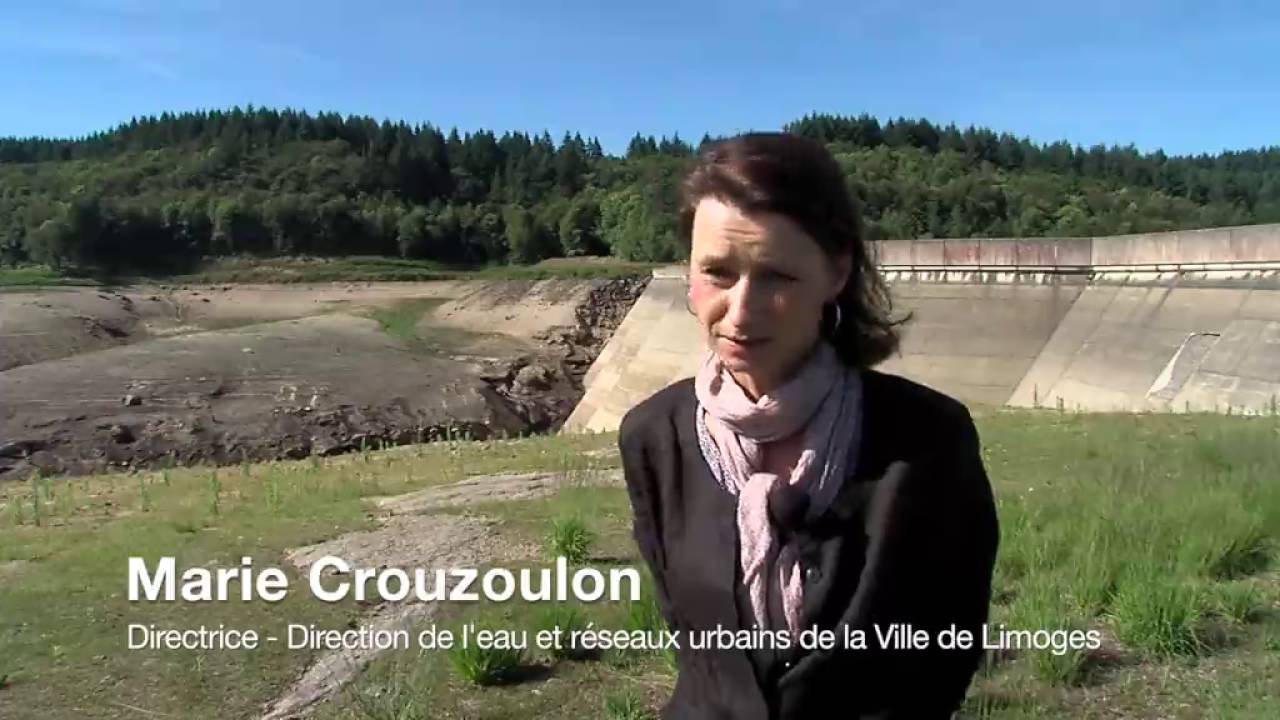 Vidange du barrage du Mazeaud