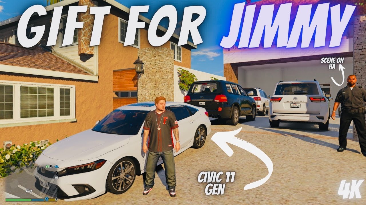  Jimmy ki New Civic 11 Gen | GTA V Real Life Pakistan 🇵🇰 | Emotional Surprise!
