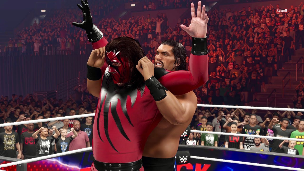 Kane vs The Great Khali – A Fight Too Big for the Ring | WWE 2K25