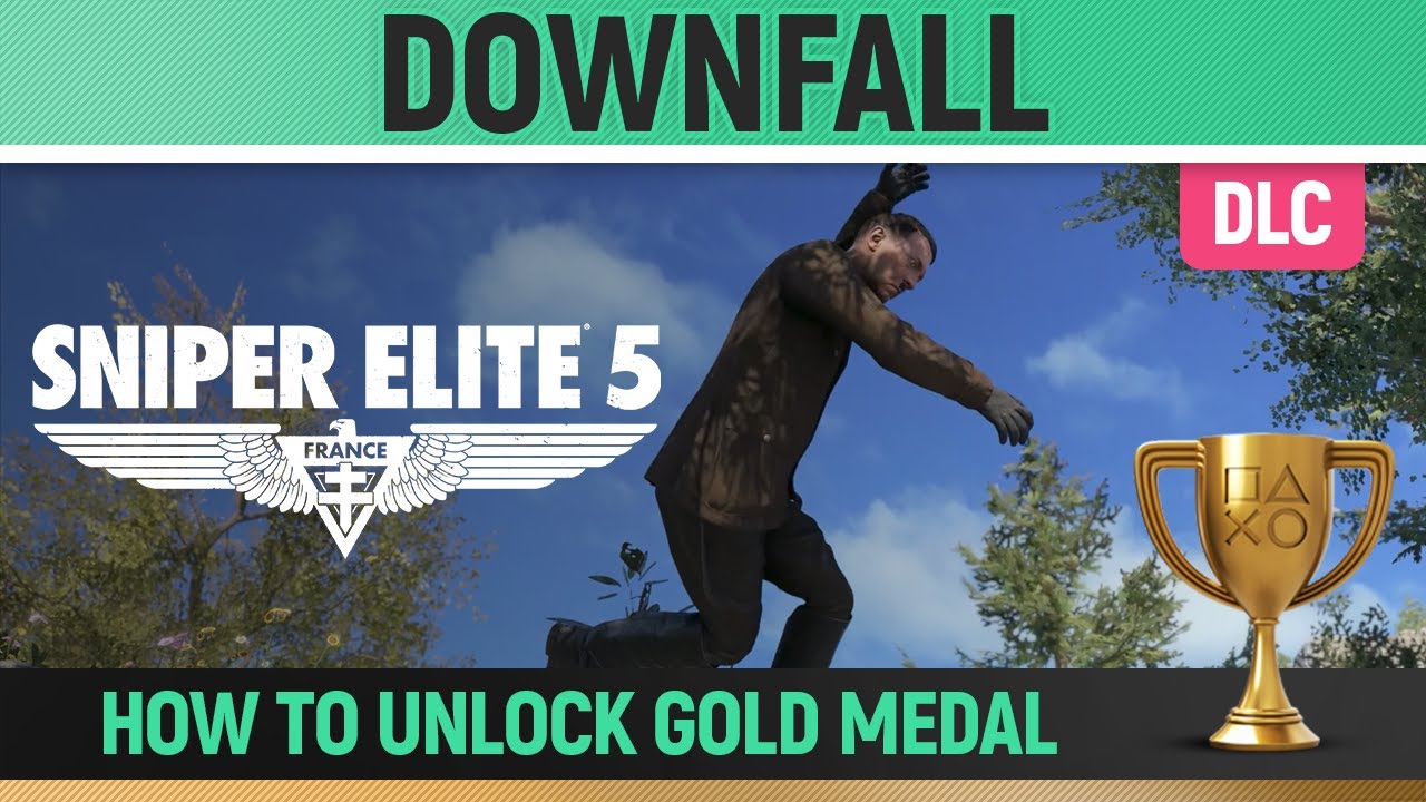 Sniper Elite 5 - Gold Medal - Downfall 🏆 DLC 1 - Wolf Mountain