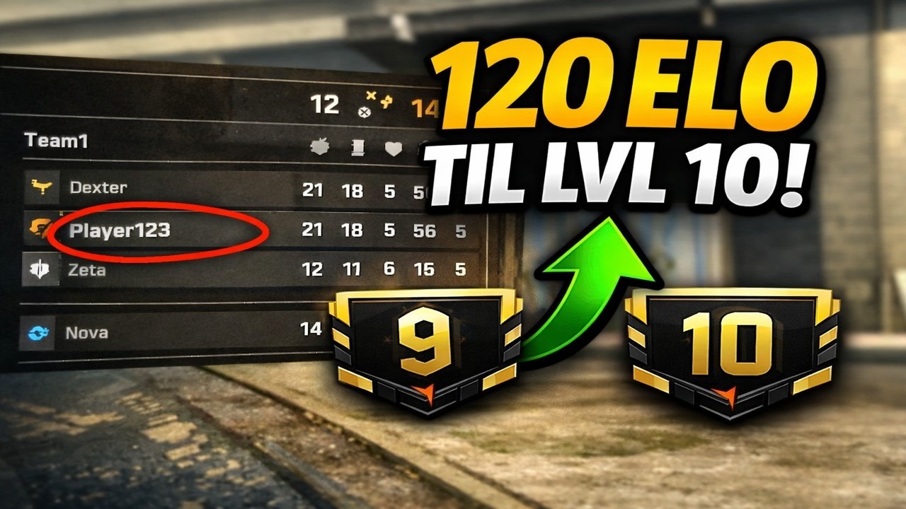 Den sidste grind til FACEIT Level 10