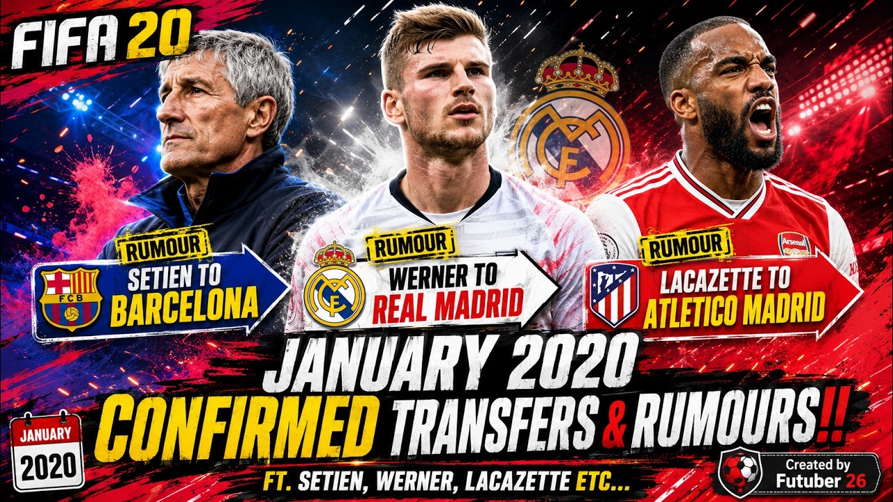 FIFA 20 JANUARY 2020 CONFIRMED TRANSFERS AND RUMOURS!! FT. SETIEN, FERNANDES, BOATENG ETC..(FIFA 20)