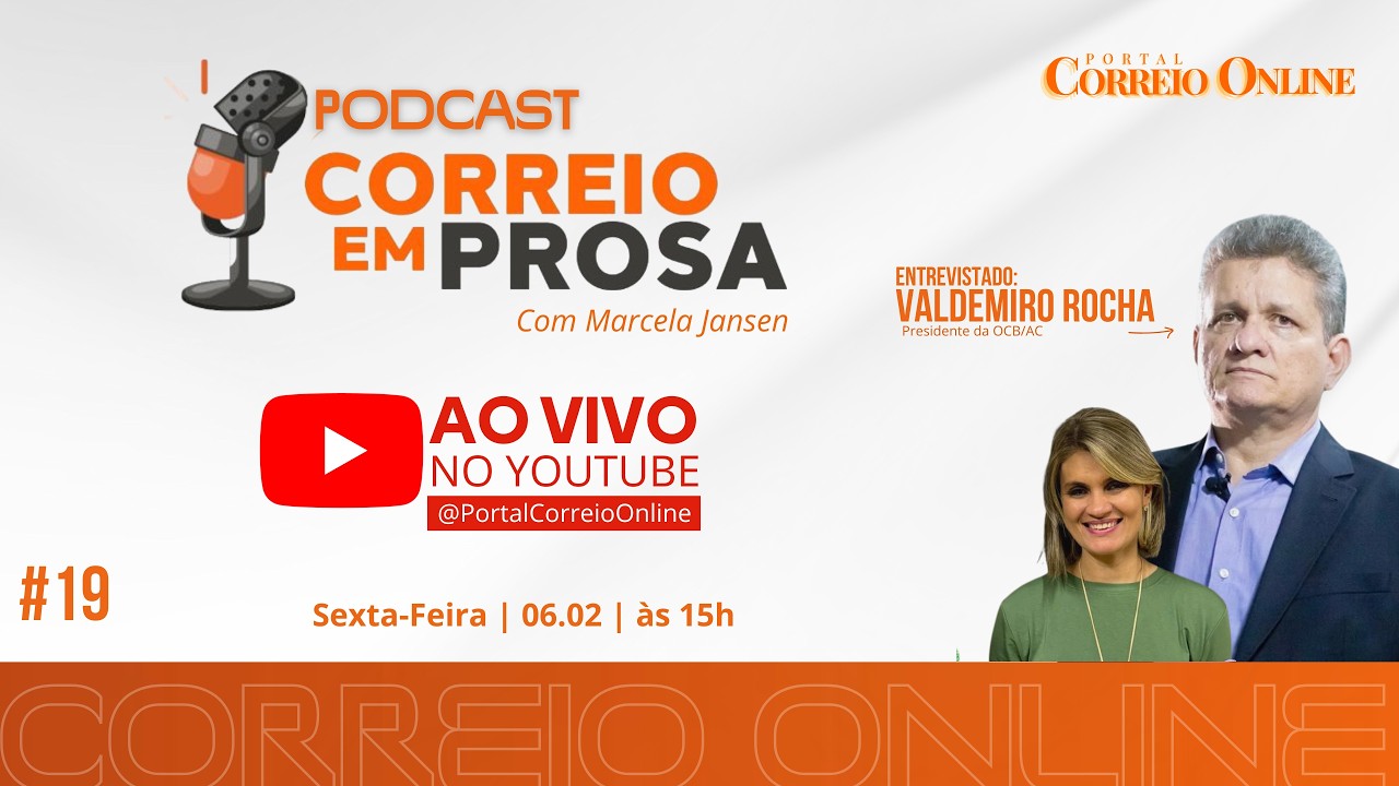 VALDEMIRO ROCHA - PODCAST CORREIO EM PROSA EP #19