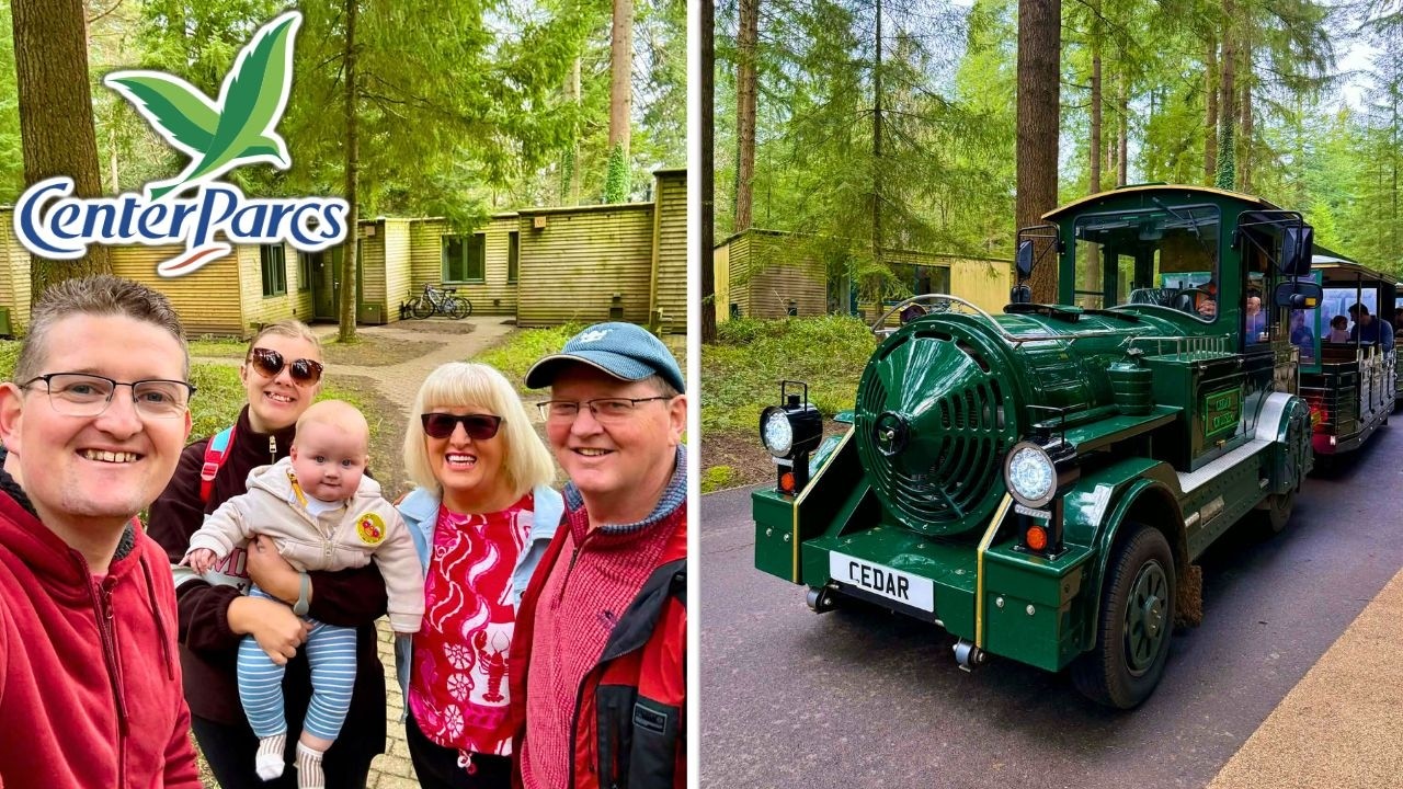 Center Parcs Longleat Forest DAY 1 - Lodge Tour & Forest Land Train!
