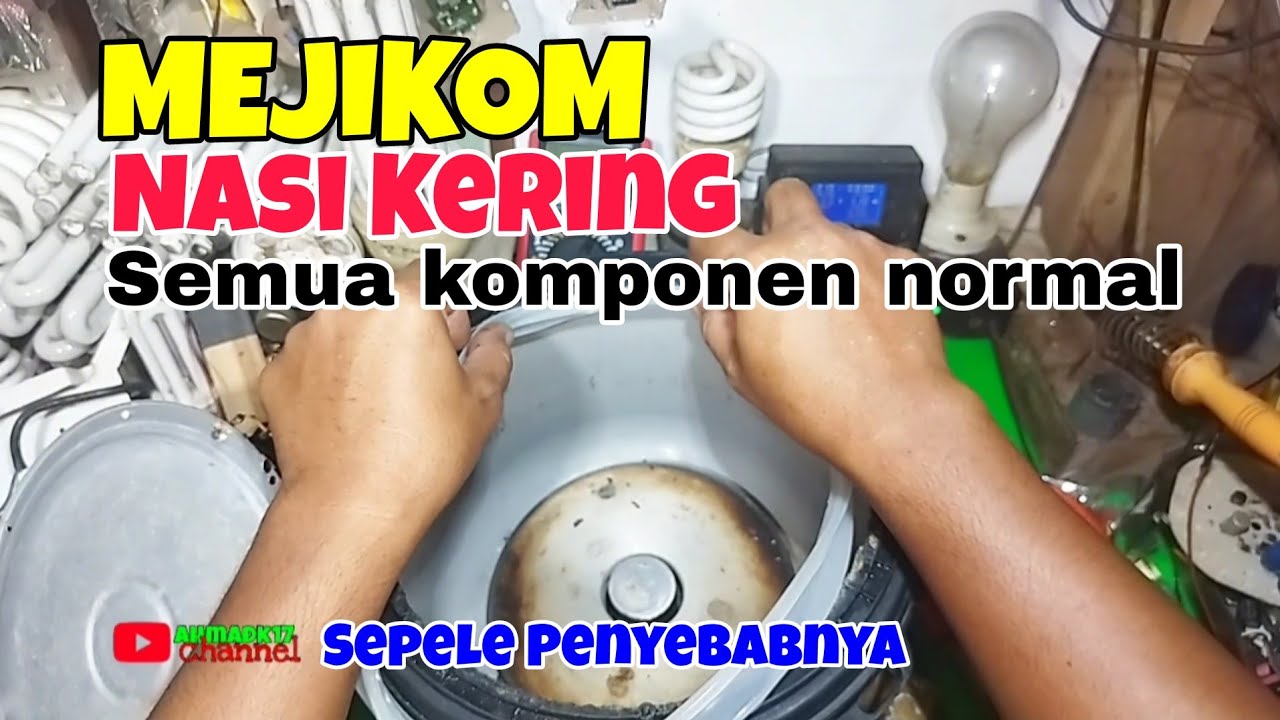 Wajib tau‼️Mejikom nasi kering padahal kompone semua normal