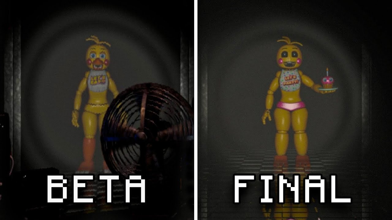 I Found the Beta Version of FNAF 2..