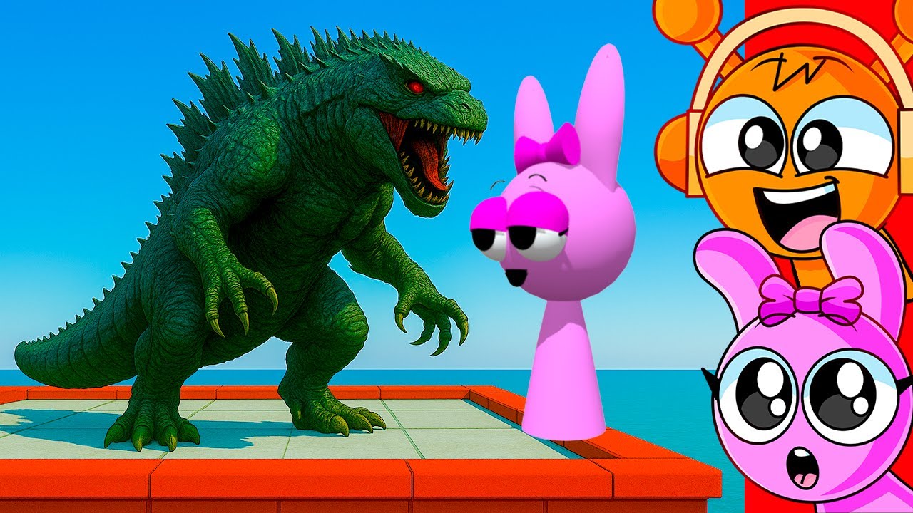 PINKI vs MONSTERS in REAL LIFE!