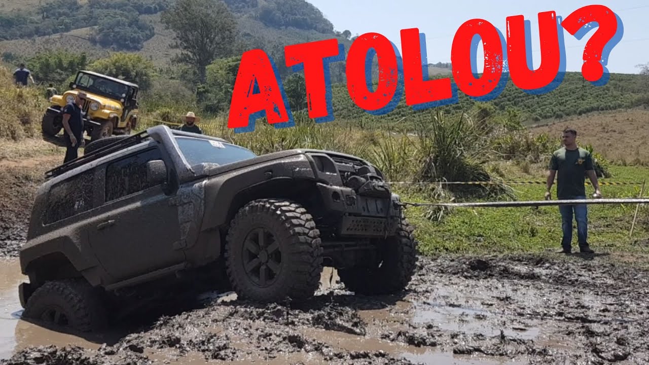TRILHA de LAMA PESADA 4X4 - Barro EXTREMO - Troller T4, Suzuki Jimny, Jeep Wrangler
