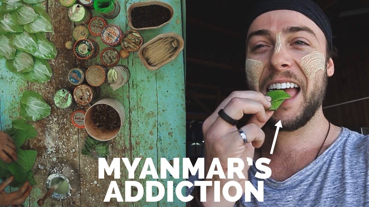 Myanmar's Addiction : Trying Kwun-ya 🇲🇲Myanmar Travel