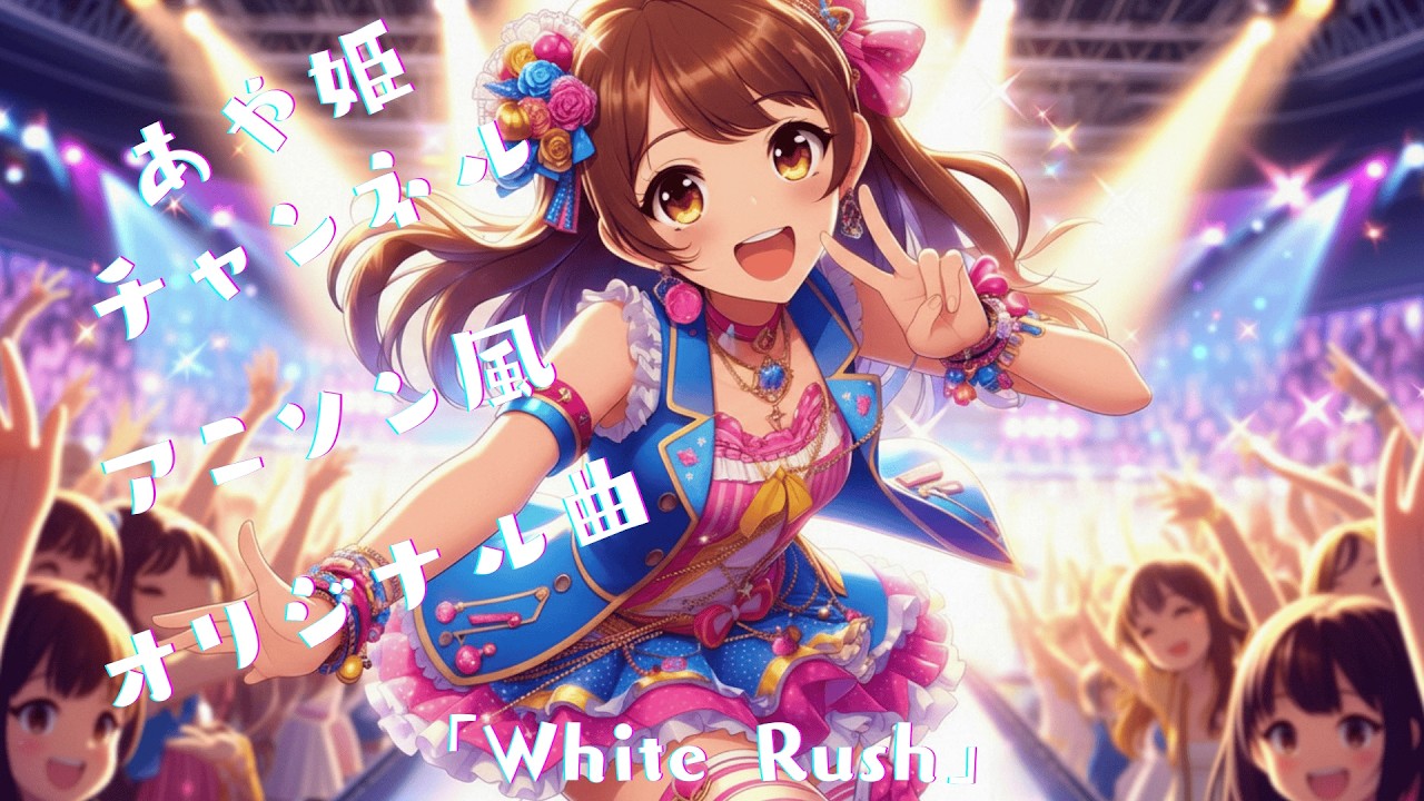 [アニソン風ポップ曲]「White Rush」