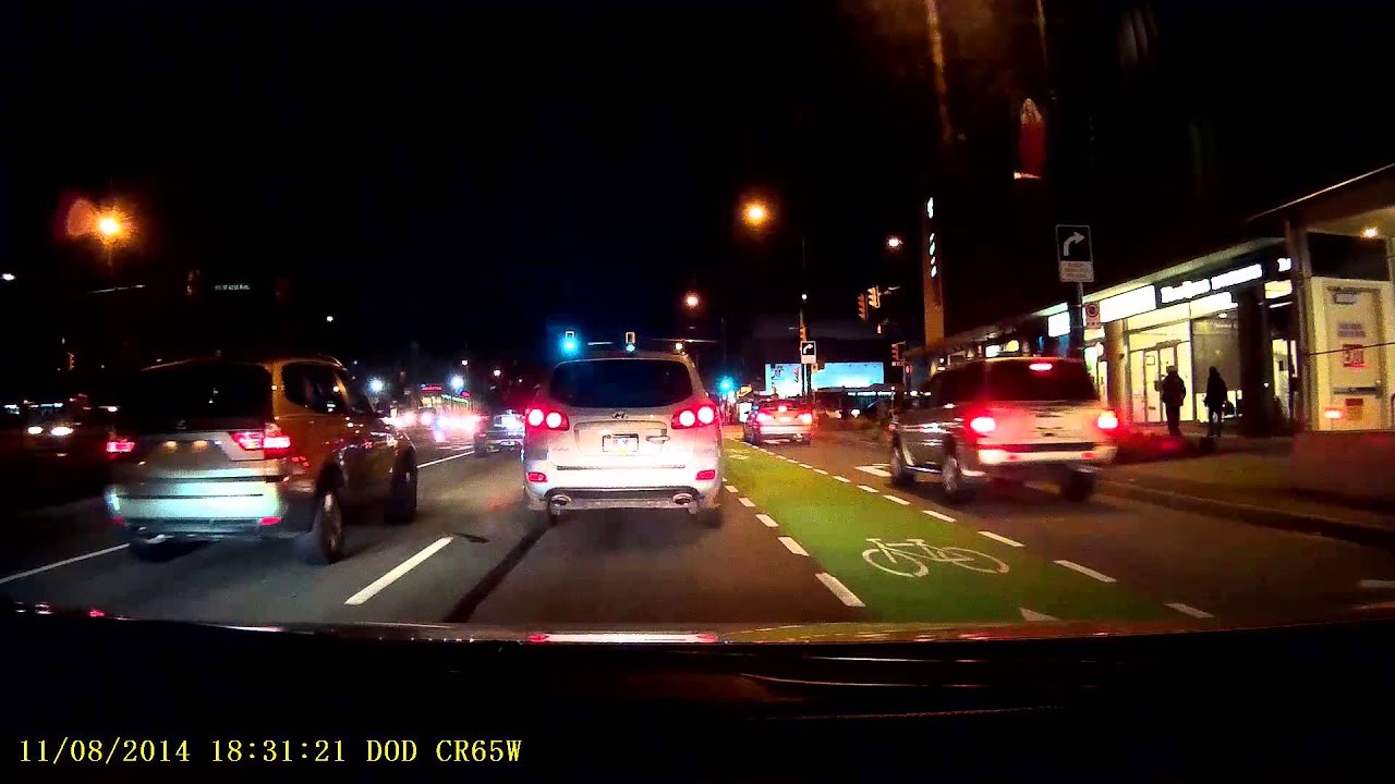 DOD CR65W Dashcam Night Testing